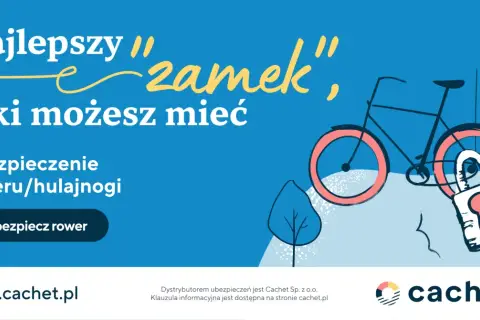 Najlepszy "zamek" dla Twojego roweru to ubezpieczenie. Zabezpiecz swój rower przed kradzieżą i uszkodzeniem.