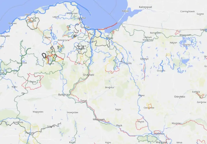 Najlepsze trasy rowerowe w Polsce z mapą do planowania wypraw