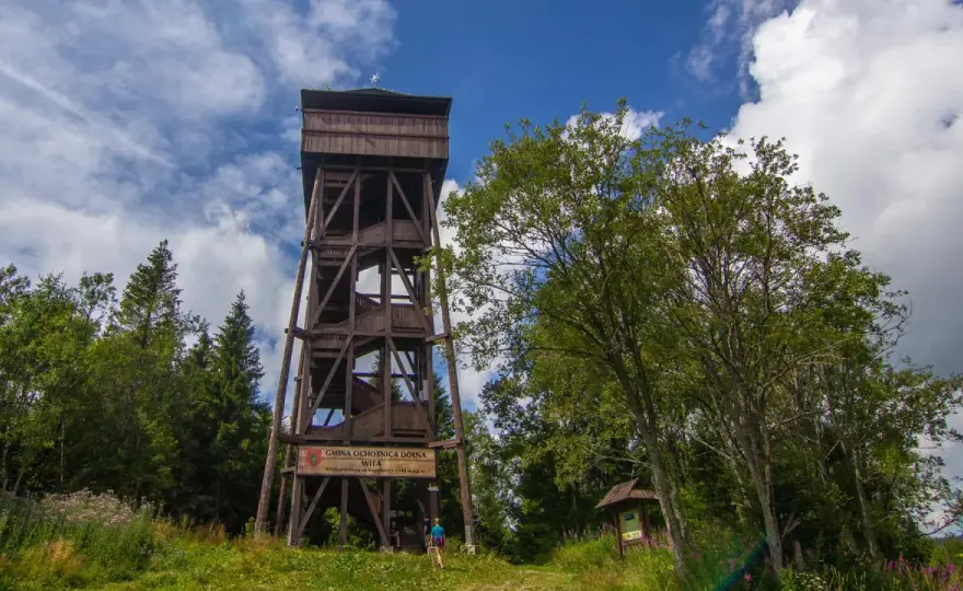 Gorc w Gorcach - trasy, wieża i panorama Tatr