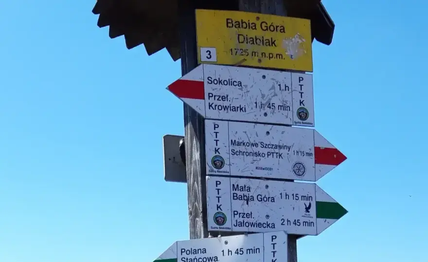Trasa na Babią Górę - który szlak wybrać na Diablak?