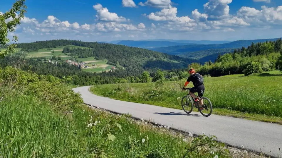 Koskowa Góra - szlaki, panorama i trasa rowerowa