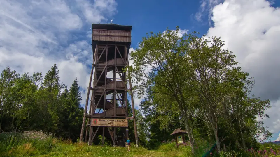 Gorc w Gorcach - trasy, wieża i panorama Tatr